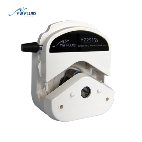Peristaltic pump head with strong chemical resistance
